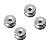Lot de 4 coussinets de fixation pour bagages de moto, convient pour boîte de rangement, boîte à outils, boîte à outils, boucle de moto