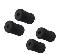 Lot de 4 coussinets de protection en mousse pour banc de fitness et d'entraînement compatibles avec les tubes de diamètre 22 mm, 130 x 70 x 22 mm