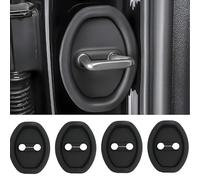 QFYANXUAN Lot de 4 Coussinets de Protection en Silicone pour Ford Focus MK4 Hatchback St Line 2019+, Couvercle de Serrure de Porte de Voiture Rechange De Porte De Voiture Pièces