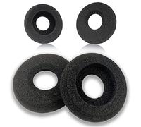 Lot de 4 coussinets de rechange en mousse pour casque Plantronics HW251N, HW261N, HW510, HW520, Blackwire C320, 3210, 3220, 3320, Jabra PRO 920, Biz 1500, GN2000