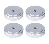 Lot de 4 coussinets d'isolation acoustique pour caissons de basses et équipements audio pour minimiser les vibrations et les reflets (30 x 10 mm)