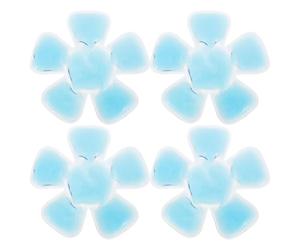 Lot de 4 Coussinets Gel Rafraîchissants pour Casque, Pvc | Usage Chaud et Froid, Léger et Polyvalent, pour Chantier et Sports Extérieurs