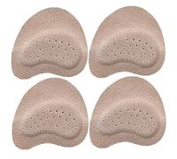 Lot de 4 coussinets métatarsiens respirants et absorbants de transpiration - Coussinets de pied autocollants antidérapants pour la voûte plantaire - Soulage la douleur - Inserts de guérison pour femme