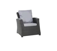 Lot de 4 coussins de meubles en rotin, coussins de chaise de détente, coussins de meubles de jardin en rotin, coussins de fauteuil, coussins de canapé en rotin (gris clair)