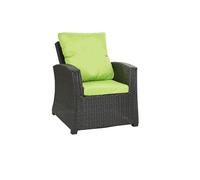 Lot de 4 coussins de meubles en rotin, coussins de chaise de détente, coussins de meubles de jardin en rotin, coussins de fauteuil, coussins de canapé en rotin (citron vert)