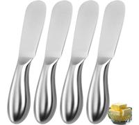 Lot de 4 couteaux à beurre en acier inoxydable Vendos85