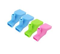 Lot De 4 Couvercles De Bec Verseur En Silicone Pour Garçons Et Filles Poignée Simple À Installer Gobelet De Voyage Pour Brossage Des Dents Pour Et La Salle De Bain