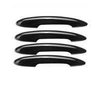 Lot de 4 couvercles de poignée de porte de voiture noir brillant, Compatible Pour MINI Cooper Countryman F55