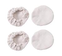 Lot de 4 couvercles en tissu pour réservoir de fermentation, couvercle en tissu pour bouteille de fermentation, couvercle en tissu pour bocal à pain, protection contre la poussière, joint de