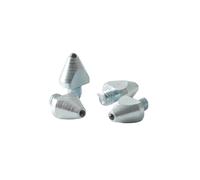 Lot de 4 crampons pour cheval pour sol mou/profond Premier Equine Argenté TU