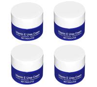 Lot de 4 crèmes à l'urée à la vitamine E, crème à l'urée pour les pieds, l'arbre à thé et l'aloès pour l'humidité en profondeur et l'élimination des callosités, talons pour les mains et les talons