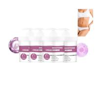 Lot de 4 crèmes raffermissantes au collagène, crème correctrice pour le corps, crème hydratante anti-âge, crème raffermissante pour le corps, raffermissante, raffermissante et améliore la peau sèche