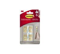 Lot de 4 crochets adhésif Déco métal,, doré 0.225 kg