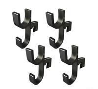 Lot de 4 crochets de parapluie de voiture pour la plupart des véhicules, installation sans perçage, offre un ajustement stable et silencieux, garde les parapluies organisés et facilement accessibles