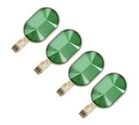 Lot de 4 crochets muraux pour organiser serviettes, sacs, clés avec crochets robustes pour un usage domestique (noir)