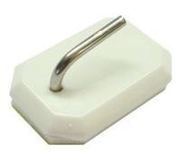 Lot de 4 crochets pour rideaux Fackelmann Tecno Gris,Blanc G