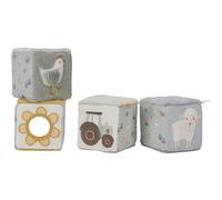 Lot de 4 cubes doux multicolore TU