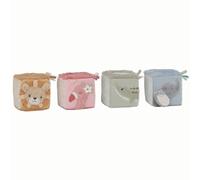 Lot de 4 cubes doux safari friends