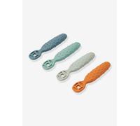 Liewood - Lot de 4 cuillères d apprentissage Caelia - Whale blue