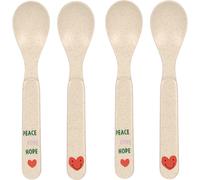 Lot de 4 cuillères Happy Rascals Coeur lavande