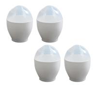 Lot de 4 cuiseurs à œufs pour micro-ondes - En polypropylène résistant à la chaleur - Accessoire de cuisine pour cuisine et restaurant