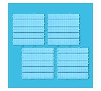 Lot de 4 dalles de salle de bain emboîtables - Coussin en plastique - Antidérapant - Idéal pour piscine, terrasse, douche, cuisine