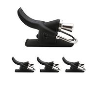 Lot de 4 déclencheurs de pêche en mer, clip de canon de lancer, bobine fixe, bouton de pouce, protecteur de doigt de sécurité