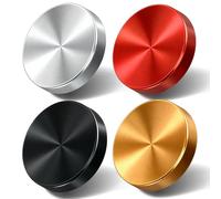 Lot de 4 déclencheurs Souples, déclencheurs universels à Surface concave, compatibles avec Leica, Fuji X100, Hasselblad, Nikon et Canon (Rouge, Noir, Or, Argent)