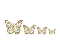 ENSEMBLE DE PAPILLONS MURAUX 4 PCS