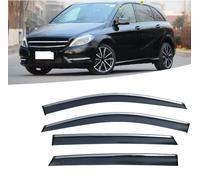 Lot de 4 deflecteur Voiture pour Benz B Class W246 2012-2019, Déflecteurs Avant ArrièRe FenêTre LatéRaux Vent VisièRe, Déflecteur d'air