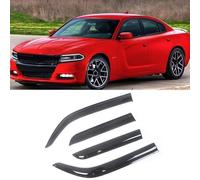 Lot de 4 deflecteur Voiture pour Dodge Charger 2006-2016, Déflecteurs Avant ArrièRe FenêTre LatéRaux Vent VisièRe, Déflecteur d'air