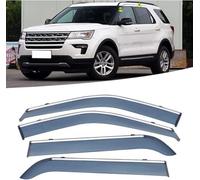 Lot de 4 deflecteur Voiture pour Ford Explorer 2011-2019, Déflecteurs Avant ArrièRe FenêTre LatéRaux Vent VisièRe, Déflecteur d'air