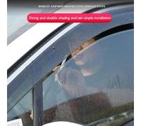 Lot de 4 deflecteur Voiture pour Ford Taurus 2019, Déflecteurs Avant ArrièRe FenêTre LatéRaux Vent VisièRe, Déflecteur d'air
