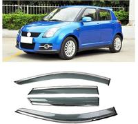 Lot de 4 deflecteur Voiture pour Suzuki Swift 2011-2012, Déflecteurs Avant ArrièRe FenêTre LatéRaux Vent VisièRe, Déflecteur d'air
