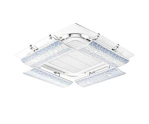 Lot de 4 Délecteurs pour Cassette, 60x20cm, Couche d'Adsorption | Orientateur d'Air Supportant 10kg en ABS Inodore, pour Unité de Plafond Commerciale