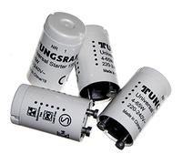 Lot de 4 démarreurs GE Tungsram 155/500 pour tubes fluorescents T5 T8 T12 de 4 à 65 W et ampoules CFL