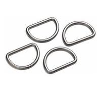 Lot de 4 Demi-Anneaux Metal 25 mm - Prym(...) - Gris anthracite Gris anthracite