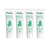 Lot de 4 Dentifrices Haleine Fraiche Bio Melvita 20ml
