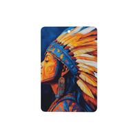 Lot de 4 désodorisants colorés pour voiture Motif indien