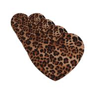 Lot de 4 désodorisants de voiture à suspendre - Cartes parfumées pour désodorisants de voiture - Imprimé léopard - Tablettes d'aromathérapie - Désodorisant amusant à suspendre pour rétroviseur de