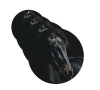 Lot de 4 désodorisants de voiture à suspendre - Cartes parfumées pour SUV A Dark Horse - Tablette d'aromathérapie - Miroir intérieur - Pour chambre à coucher, armoire, armoire à chaussures