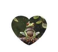 Lot de 4 désodorisants de voiture à suspendre - Cartes parfumées - Tablettes d'aromathérapie de voiture - Arbre de la paix - Grenouille - Désodorisant de voiture - Pendentif miroir - Cadeaux pour