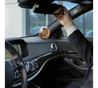 Lot de 4 désodorisants de voiture à suspendre Parfum lavande Parfum guépard attendant une opportunité pour voiture, aromathérapie, rétroviseur, désodorisants, longue durée