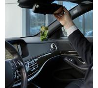Lot de 4 désodorisants de voiture à suspendre parfum lavande parfum lézard vert aromathérapie de voiture pour rétroviseur, désodorisants de voiture, longue durée, carte parfumée