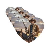 Lot de 4 désodorisants de voiture amusants à suspendre en forme de cœur - Longue durée - Pour miroir - Décoration d'intérieur - Accessoires de décoration d'intérieur pour homme et femme