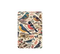 Lot de 4 désodorisants de voiture « Birds in My Garden » - Cadeaux durables pour homme et femme - Tablettes d'aromathérapie à suspendre - Parfum lavande