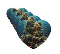 Lot de 4 désodorisants de voiture - Cartes de biodiversité à suspendre - Parfum durable - Tablettes d'aromathérapie de voiture - Pendentif pour rétroviseur de voiture - Pour armoire à chaussures