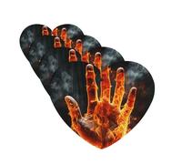 Lot de 4 désodorisants de voiture, cartes parfumées à suspendre à la main, parfum durable, aromathérapie de voiture, tablettes d'aromathérapie, pendentif de rétroviseur pour armoire à chaussures