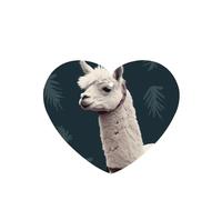 Lot de 4 désodorisants de voiture en alpaga lama - Longue durée - Cadeaux pour homme et femme - Tablettes d'aromathérapie à suspendre - Carte parfumée - Pendentif rétroviseur