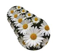 Lot de 4 désodorisants de voiture en forme de marguerite pour homme et femme - Accessoires de voiture mignons - Diffuseur de parfum durable à suspendre - Tablettes d'aromathérapie pour voiture